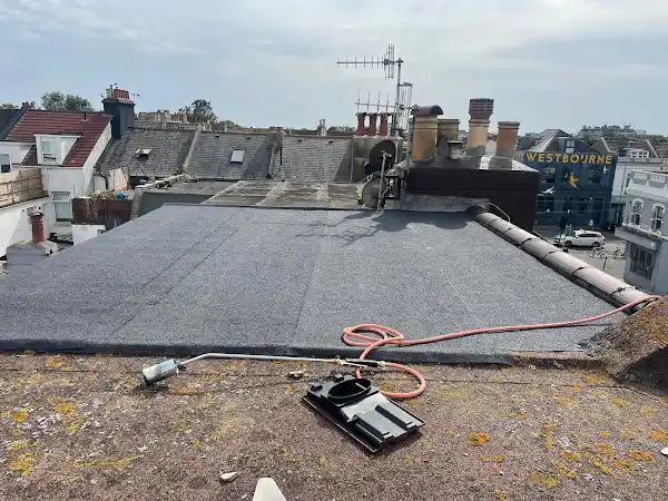 Roofing driveway paving installation 9